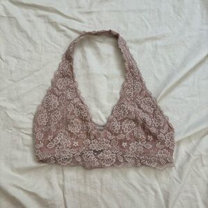 hollister halter neck bralette